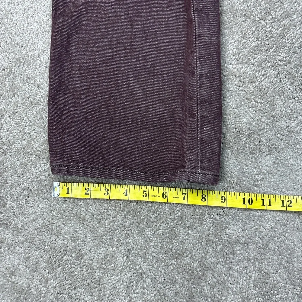Levis 501 XX Button Fly Brown Straight Leg Jeans 40x34 (Fits 38x32)